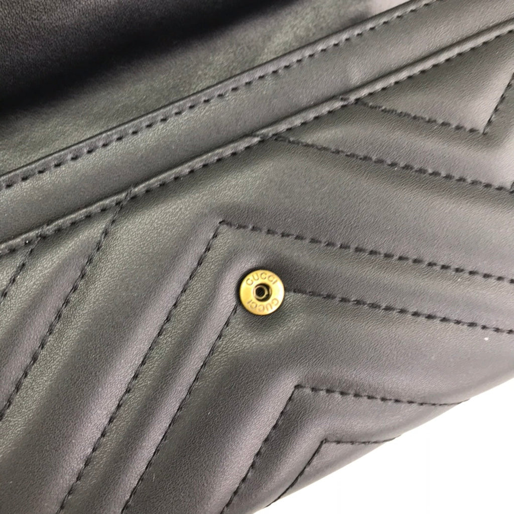 Double G Wallet - Black