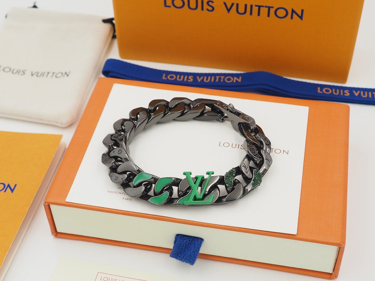 Atmospheric coarse chain bracelet