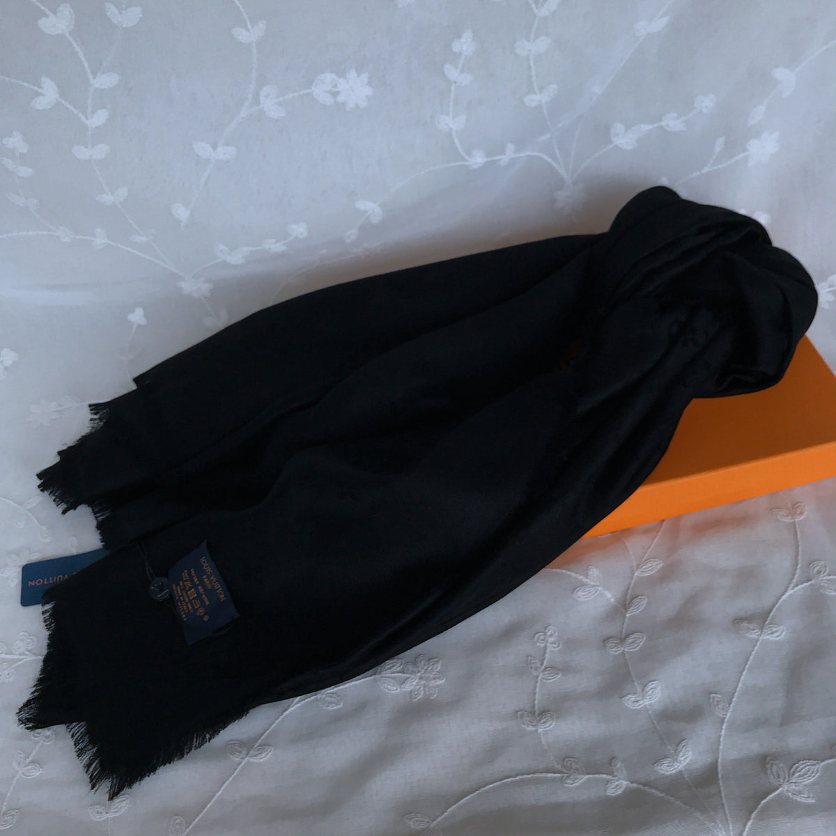 black scarf