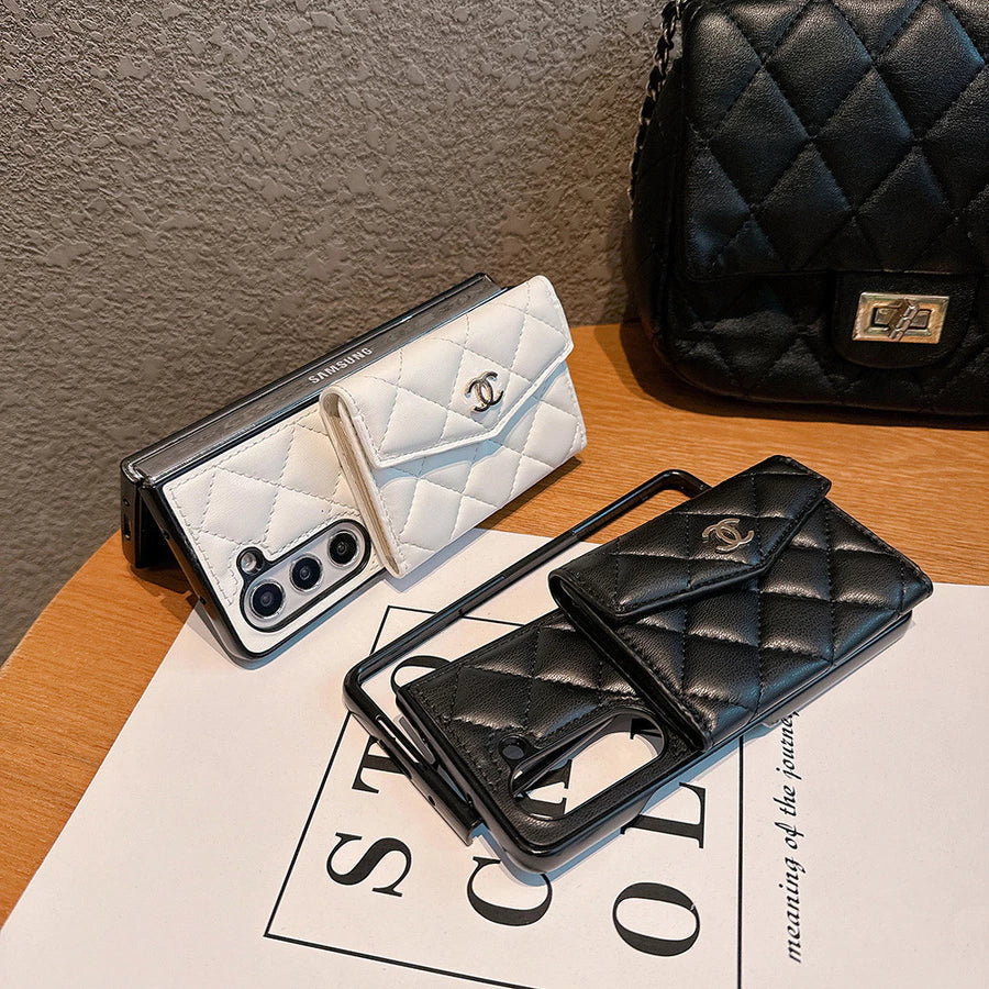 Chic Quilted Leather Case